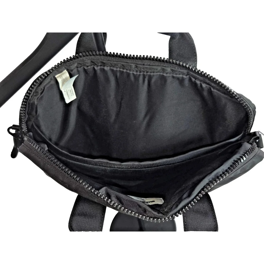 INCASE Black Canvas Laptop Briefcase Messenger Bag 14